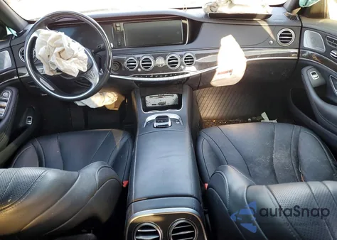 2017 Mercedes-Benz S 550 z USA, uszkodzony, nr VIN WDDUG8CB5HA328910